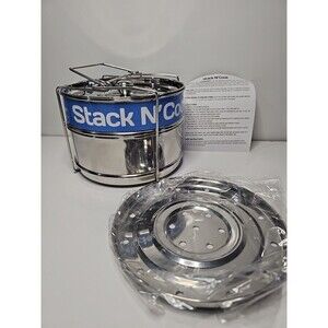 NEW STACK N' COOK 3qt PRESSURE COOKER INSERT STAINLESS STEEL SENSIBLE NEEDS